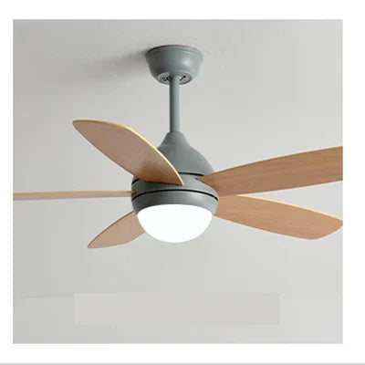 DecorBites™ Kids Ceiling Fan with Light and Remote Control, 3-Speed, 5-Blade Helicopter Design