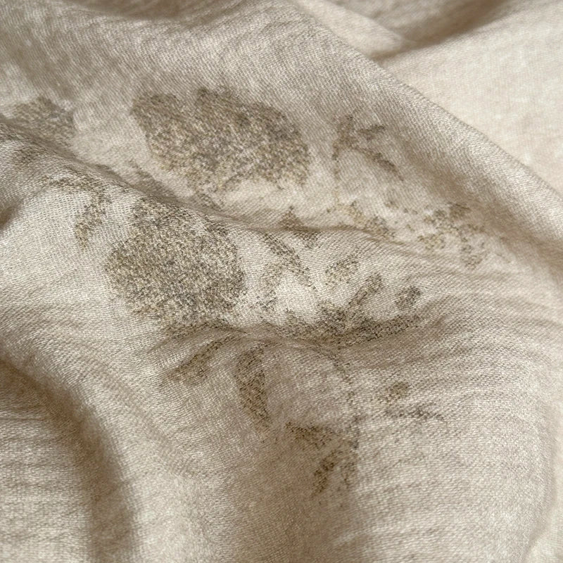 DecorBites™ French Lace Flowers Bedding Set, 100% Cotton Double Layer, Soft Duvet Cover, Bed Sheet, Pillowcases