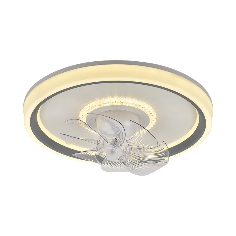 DecorBites™ 6-Speed LED Ceiling Fan Light for Living Room - 360° Rotation