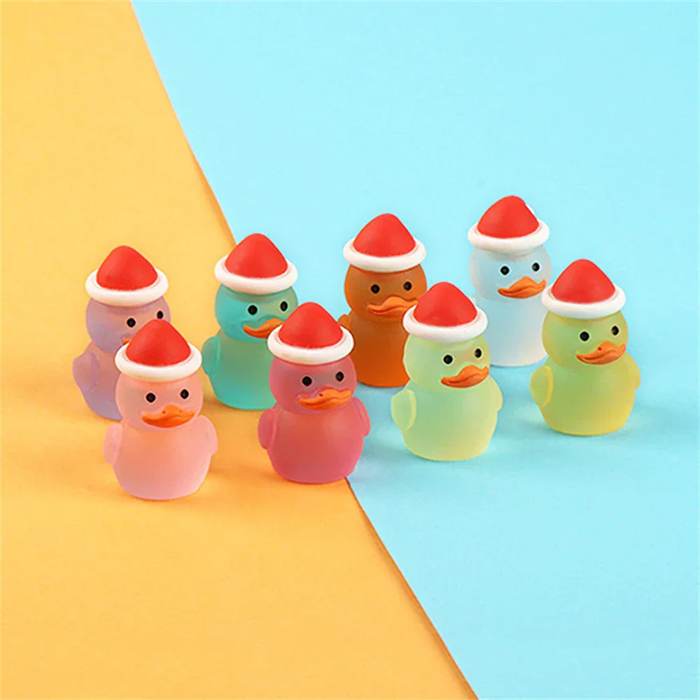 Set de miniaturas y figuras de cactus de resina luminosa DecorBites™ para manualidades y decoración