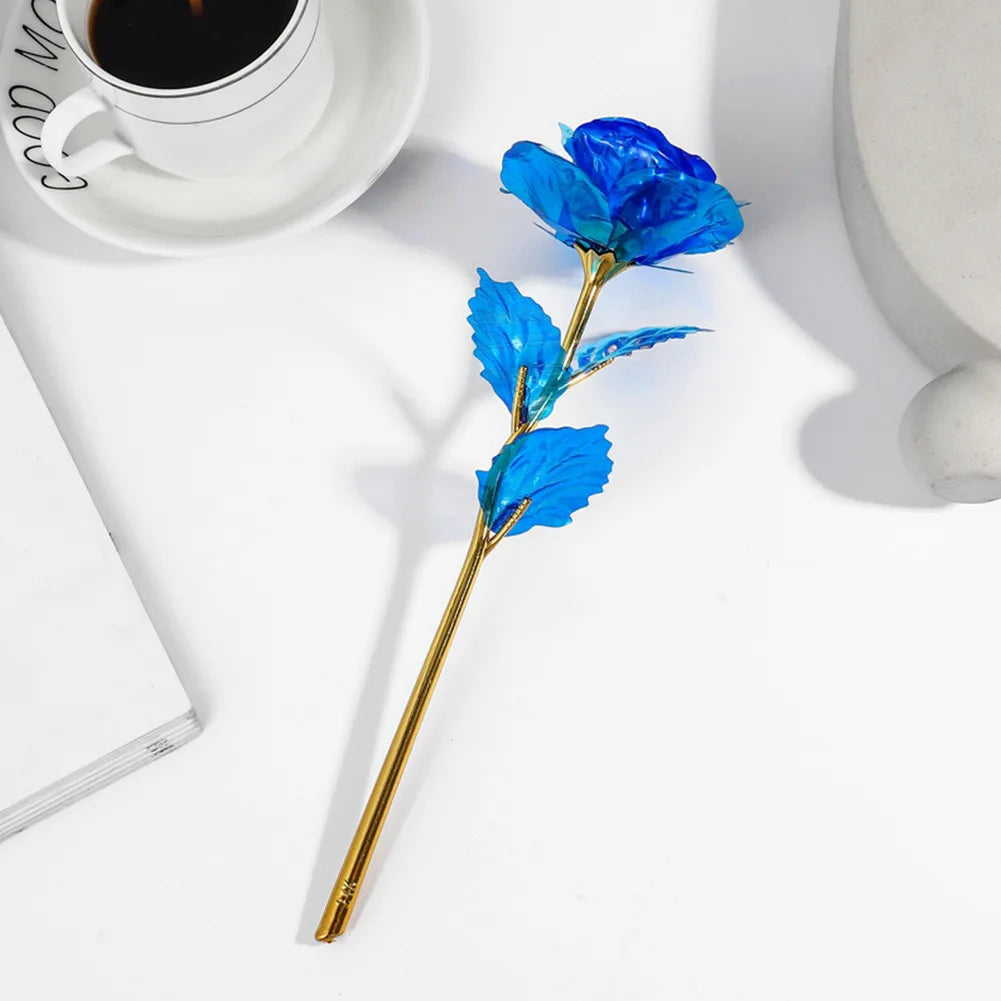 DecorBites™ Galaxy Rose: Forever Love Wedding Decor, Valentine's Day Table Centerpiece