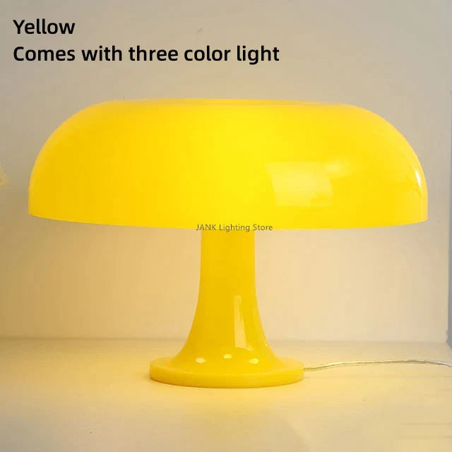 DecorBites™ Designer LED Mushroom Table Lamp for Modern Minimalist Decor Lighting in Bedroom & Living Room