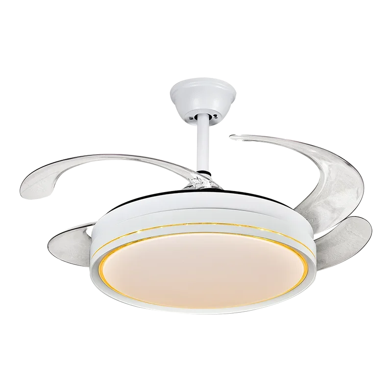 DecorBites™ Decor LED Ceiling Fans with Remote Control for Living Room, Bedroom, Dining Room