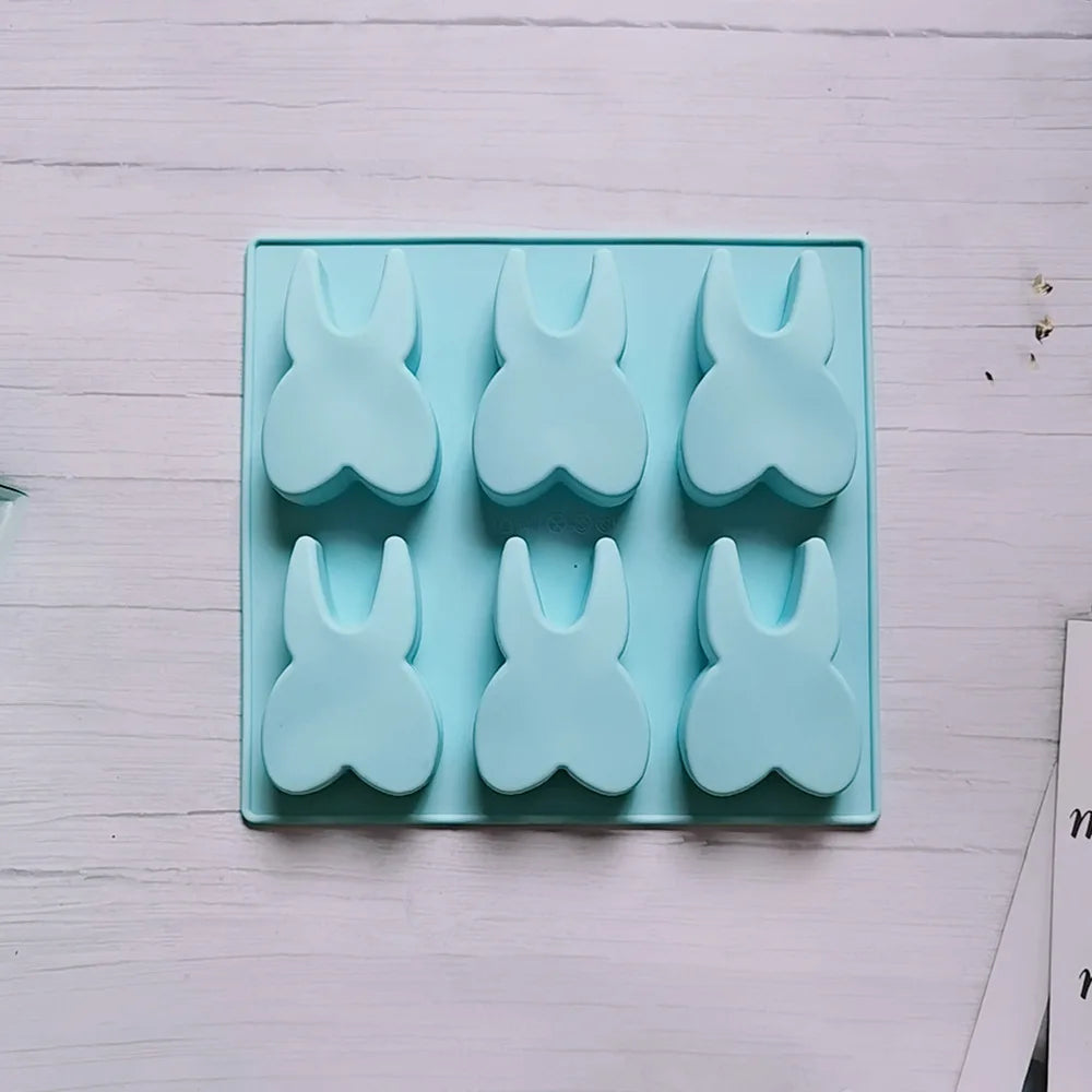 DecorBites™ 6 Hole Tooth Silicone Mold - Cake Biscuit Candy Ice Cube Bakeware