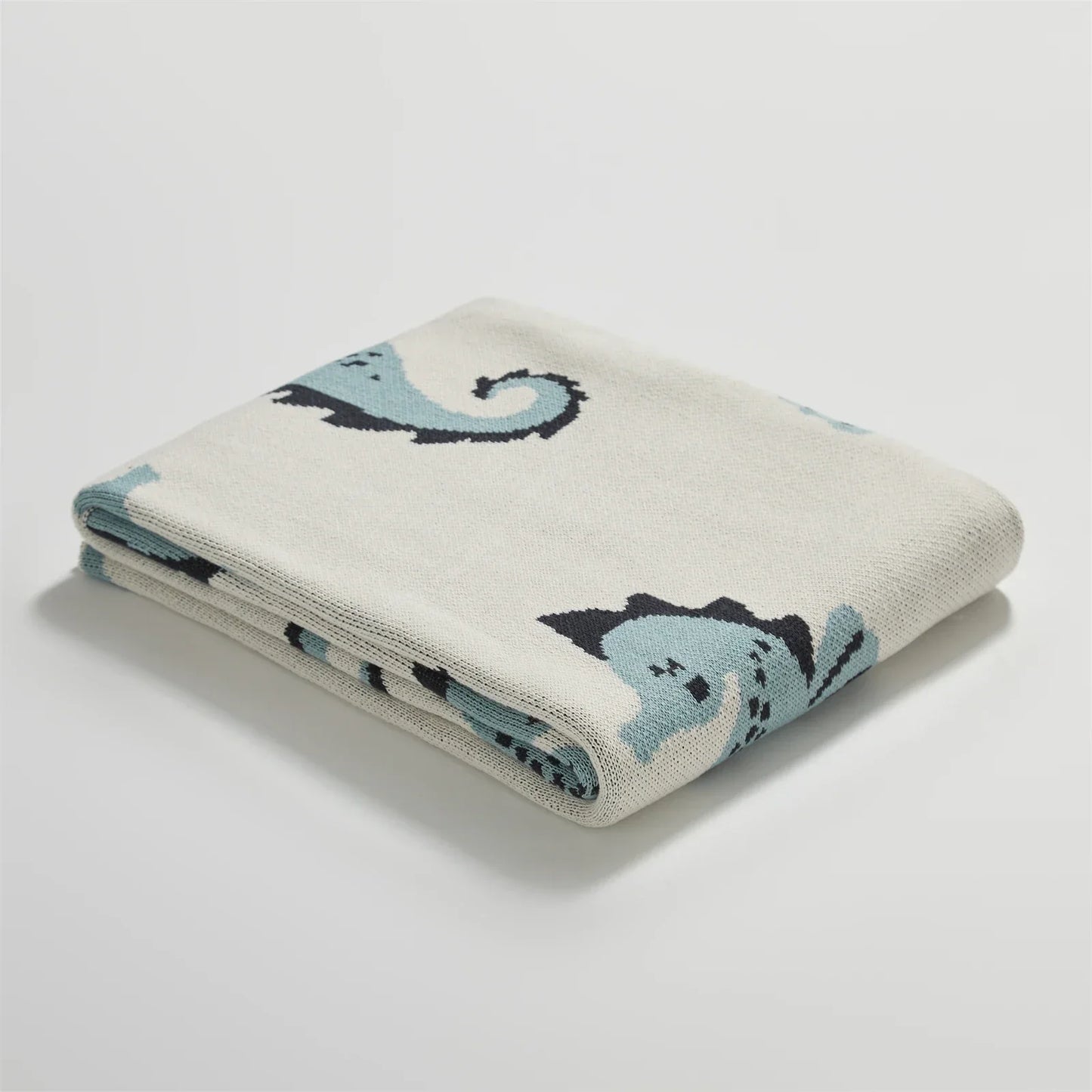 DecorBites™ Cute Sea Horse Cotton Blanket