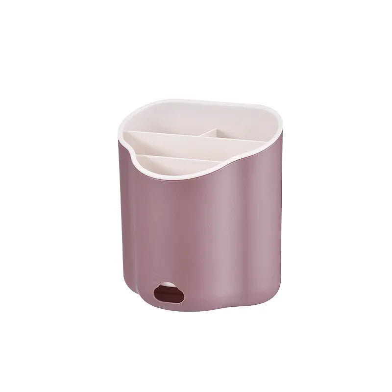 DecorBites™ Double Layer Cutlery Holder - Kitchen Tool Organizer