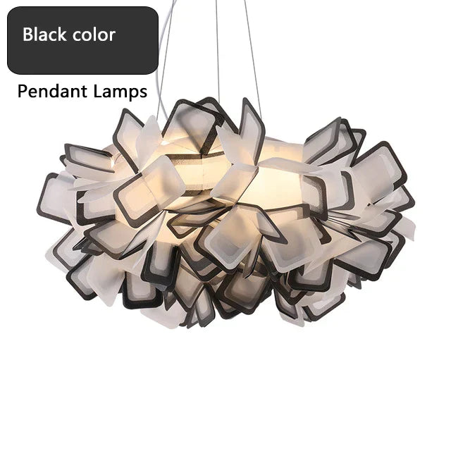 Lámpara colgante de techo con forma de flor LED DecorBites™ para sala de estar y dormitorio