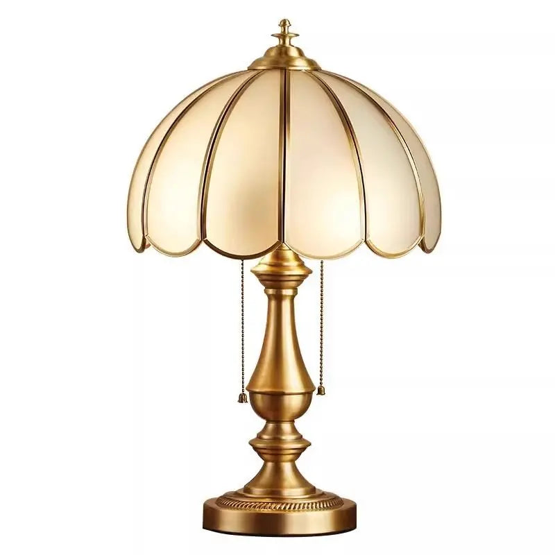 DecorBites™ Crystal Glass Brass LED Floor Lamp for Luxury Living Room Bedroom Study