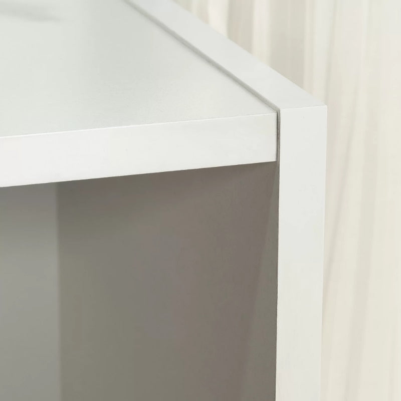 Linde - Wood Shelves Living Room Shelves Display Shelves 3 Shelf Bookcase