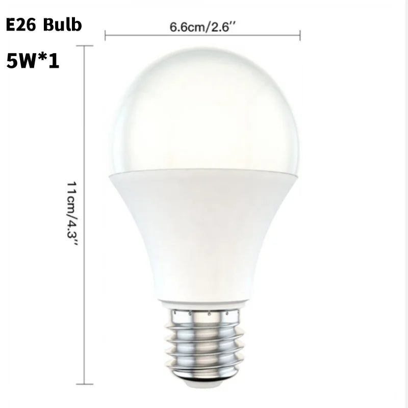 DecorBites™ Bamboo Ceiling Fan with Rattan Cage Light & Remote Control