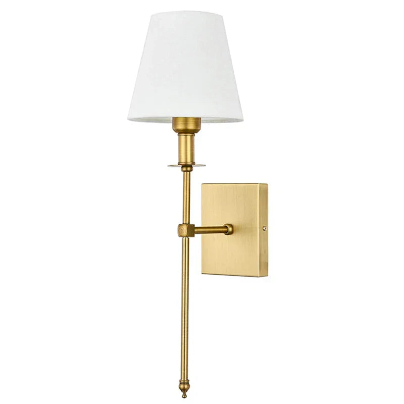 DecorBites™ American Fabric Wall Lamp for Dining Living Bedroom Bathroom Hotel Stair Mirror