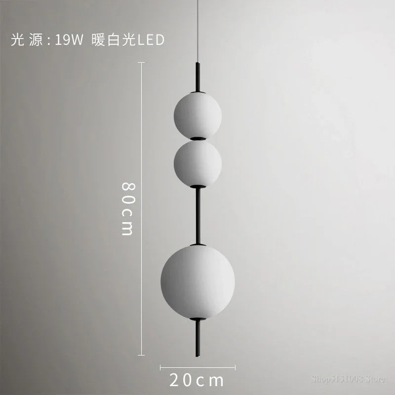 DecorBites™ Gourd Pendant Light: Modern Glass Decor for Restaurant, Bedroom, Kitchen, Dining Room