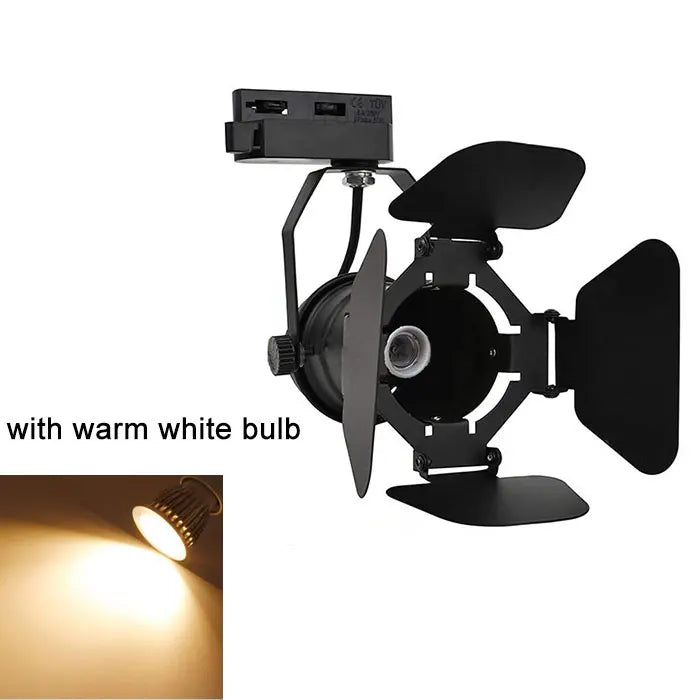 كشاف مسار صناعي DecorBites™ بأربعة مصابيح لإضاءة LED للمكاتب والمعارض في مراكز التسوق