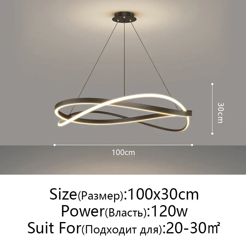 DecorBites™ Light Luxury Pendant Ceiling Lamp for Living Room Bedroom Decor