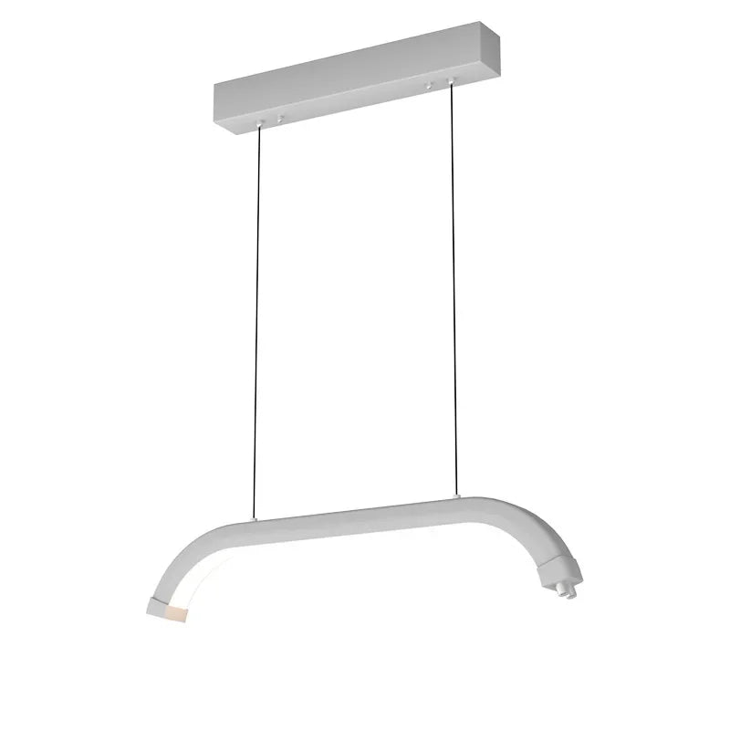 Half Moon Dimmable LED Pendant Light for Beauty Studio