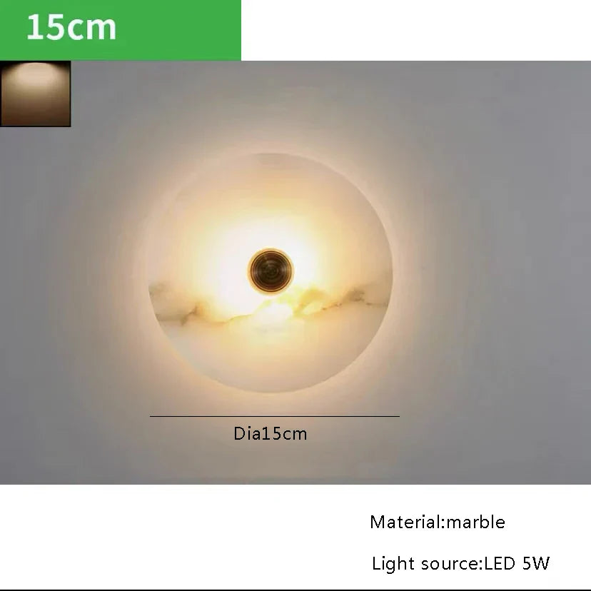 مصباح معلق من حجر نحاسي من DecorBites™ قابل للتعتيم بمصباح E14 لغرفة الطعام