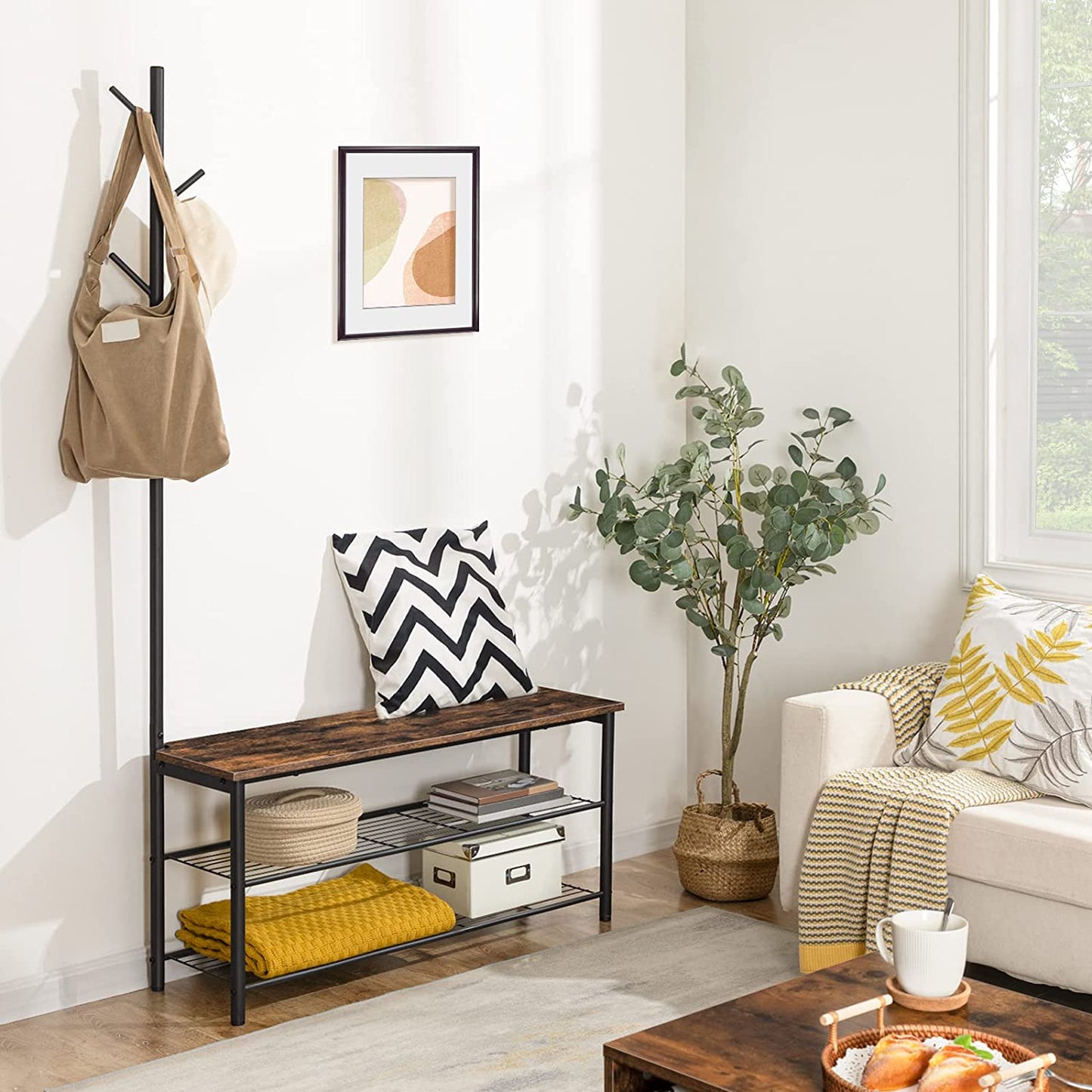 Orjan - Shoe Rack Bench Shoe Rack for Entryway