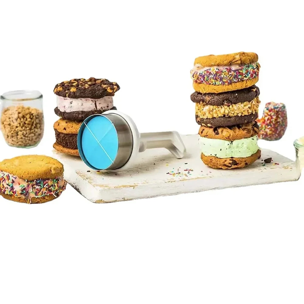 DecorBites™ Ice Cream Scoop: Effortlessly Scoops for Perfect Ice Cream Sandwich