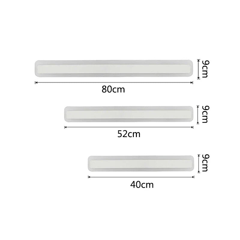 DecorBites™ LED Bathroom Mirror Lights 40/52/80cm Modern Acrylic Wall Lamps for Aisle Corridor Decor