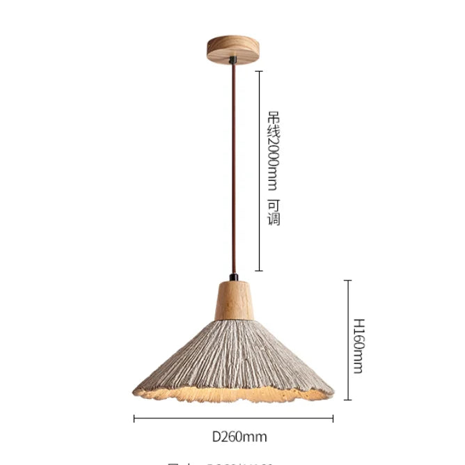 Lámparas colgantes de hormigón DecorBites™: Luminaria LED E27 de diseño industrial para cocinas domésticas y restaurantes