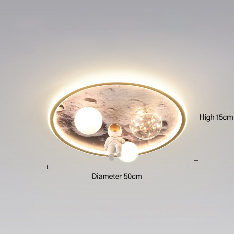 Alpo - Space Flush Mount Light Childrens Lighting