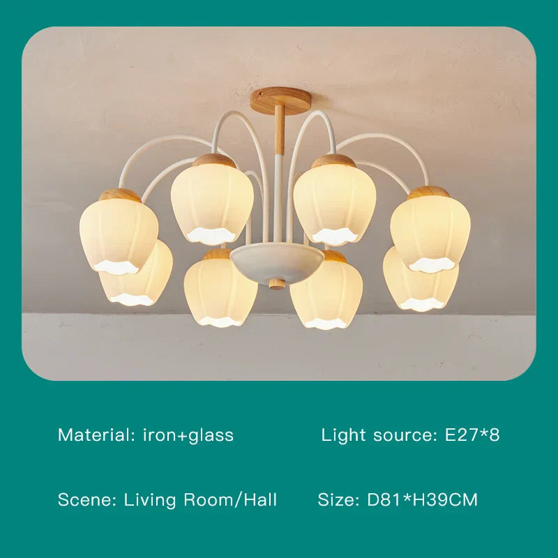 ديكوربايتس™ 2024 مصباح سقف حديث باللونين الأخضر والأبيض لغرفة المعيشة وغرفة الطعام وغرفة النوم