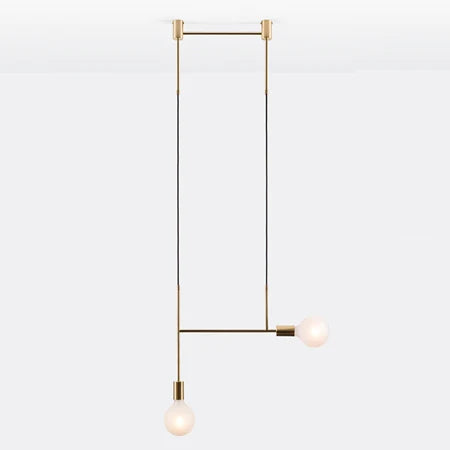 DecorBites™ Geometric Iron Pendant Lights for Dining Bedroom Cafe Indoor Decor