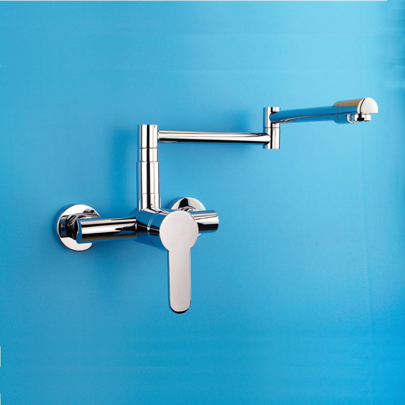 Saria - Wall Mounted Nordic Pot Filler Faucet Kitchen Faucet with Sprayer
