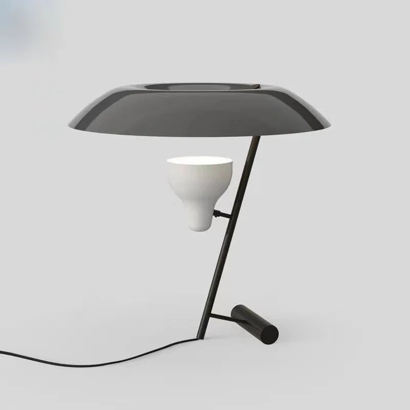 DecorBites™ Elegant Nordic Desk Lamp with Orange Lampshade for Living Room, Bedroom and Study