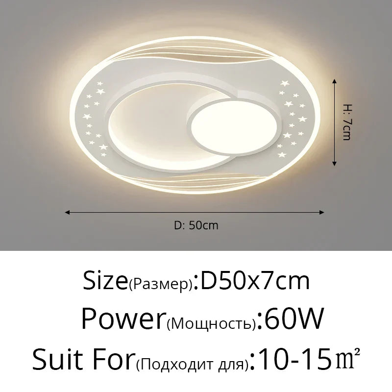 DecorBites™ LED Chandelier: Modern Living Room Bedroom Dining Room Kitchen Lighting