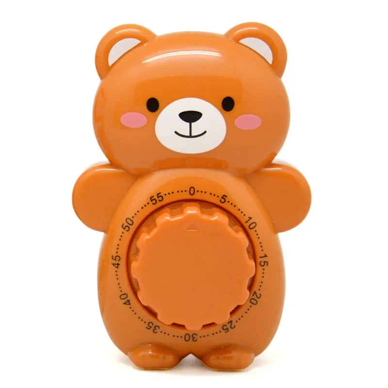 DecorBites™ Bear Kitchen Timer Child Study Creative Cook Baking Tool Gadget Timer