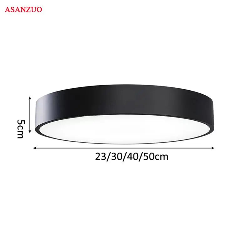 DecorBites™ LED Round Ceiling Light for Kitchen, Kids Room, Dining, Ultra-thin Modern Design