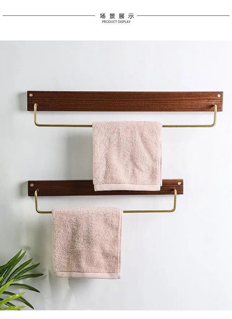 Viveca - Wooden Towel Rack