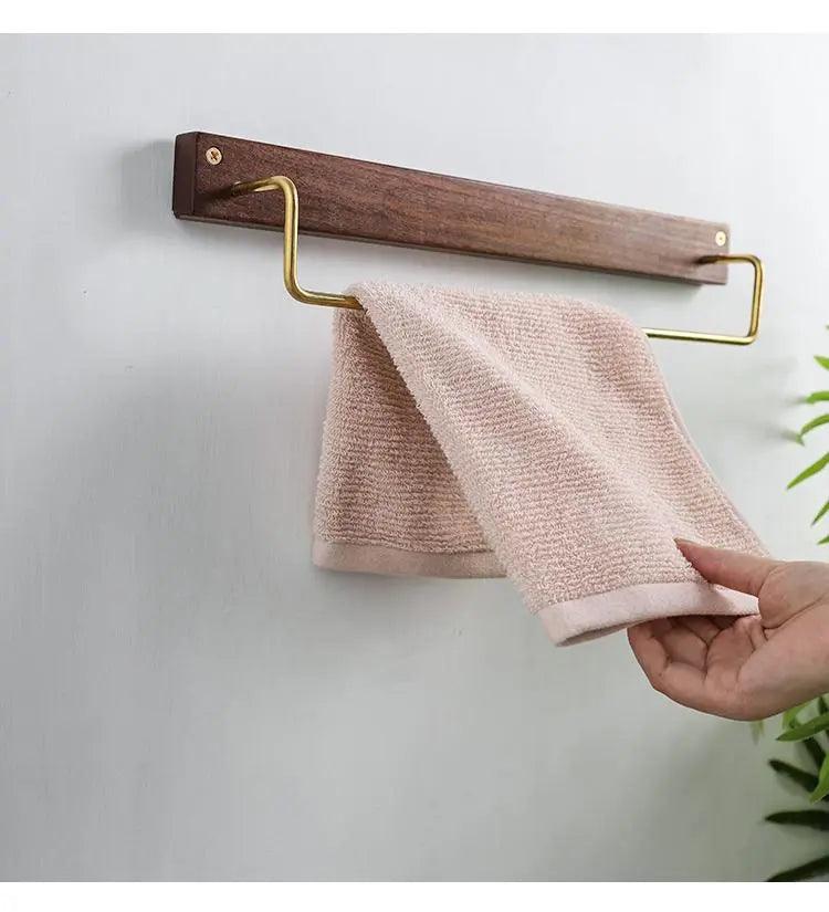 Viveca - Wooden Towel Rack