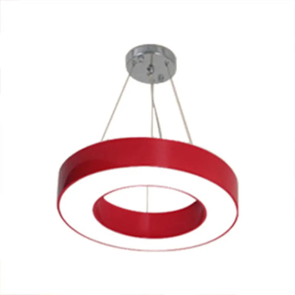 DecorBites™ Adjustable Metal Drum Pendant Light with Integrated LED for Play Room