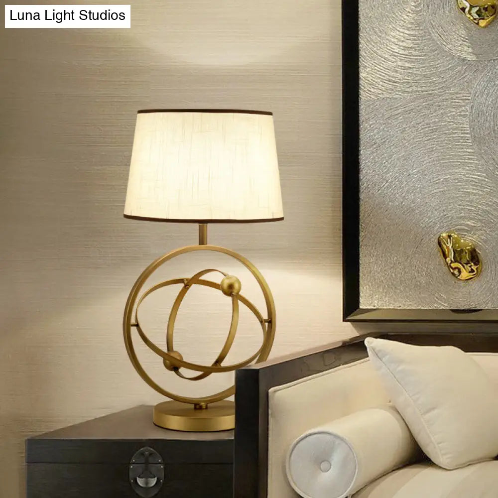 Lámpara de mesa Alpheratz - Blanca/Verde