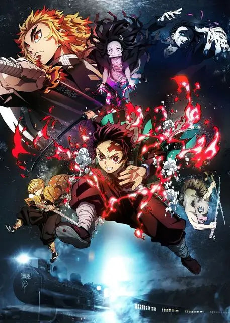 ’Anime Demon Slayer Character Posters Canvas Wall Art’ - 1 / 21x30cm No Frame - Posters