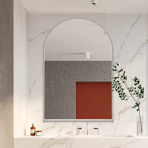 24x36 Inch Vaulted Recessed Metal Frame Bathroom Wall Cabinet With Mirror And Adjustable Shelf Unavailable Platforms- Temu