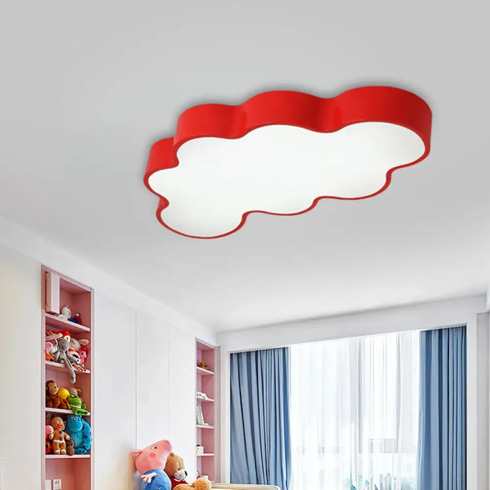 DecorBites™ DecorBites™ Cartoon Cloud Design LED Ceiling Light for Kindergarten - Acrylic Flush Mount Lamp