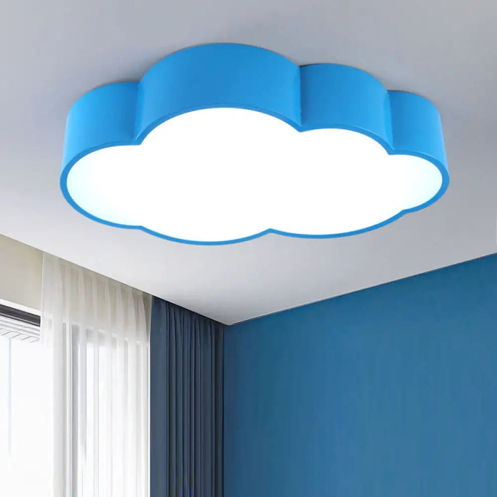 DecorBites™ DecorBites™ Cartoon Cloud LED Ceiling Mount Lamp for Bedroom - Acrylic Flush Mount Lighting Fixture