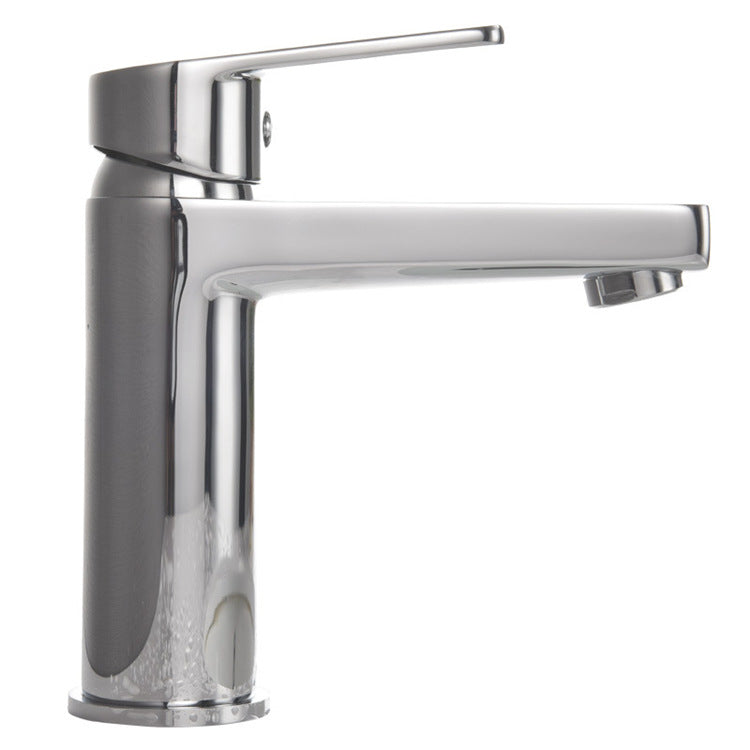 Square Wash Basin Faucet Bathroom Faucet Copper Hot And Cold Household Faucet