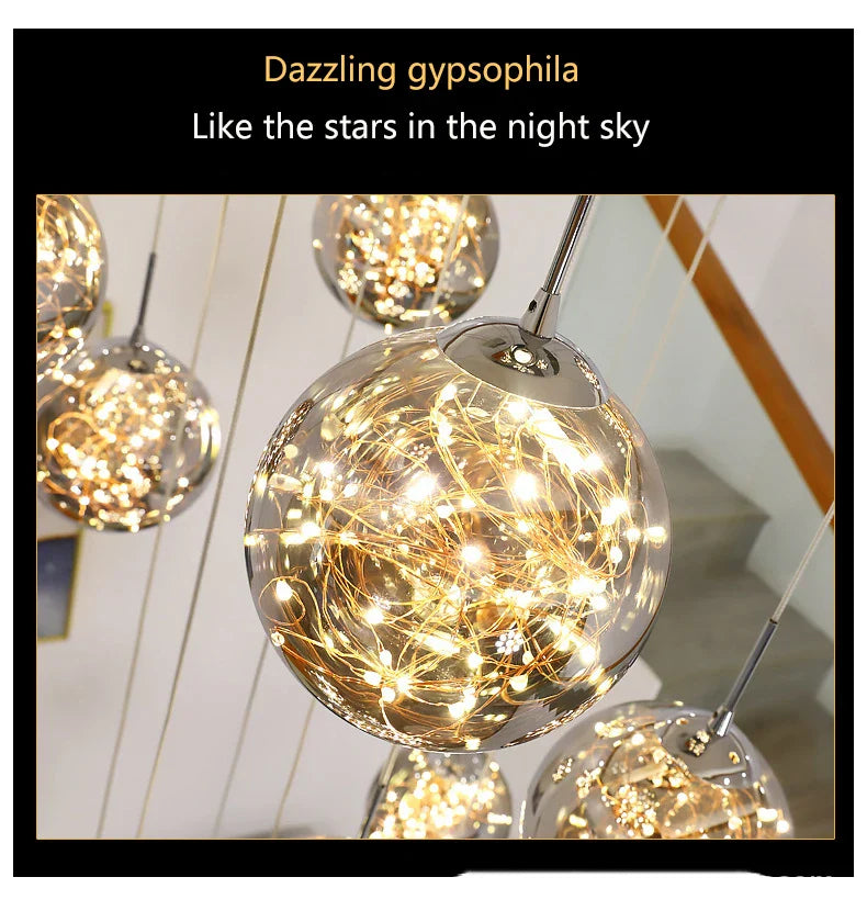 Contemporary Crystal Ball Chandelier - Free Shipping - Chandelier