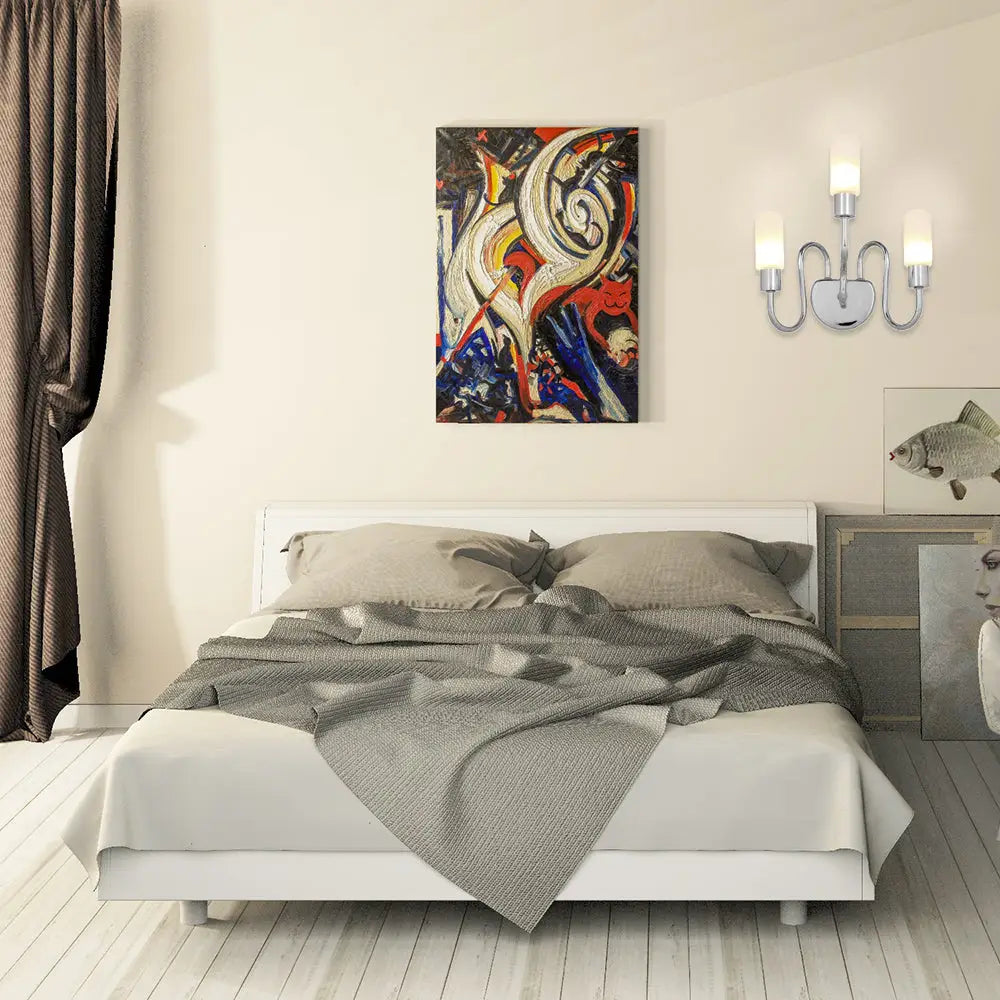 DecorBites™ Contemporary Milk Glass Pill Sconce with Chrome LED Flush Mount - 2/3 Lights