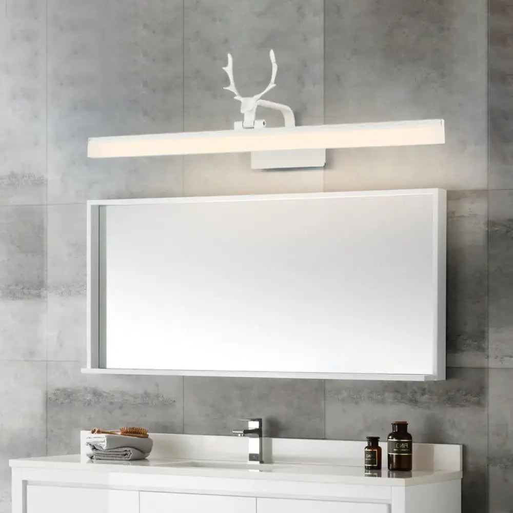 Country Style Adjustable LED Vanity Mirror Light with Acrylic Design – Wall Sconce Lighting