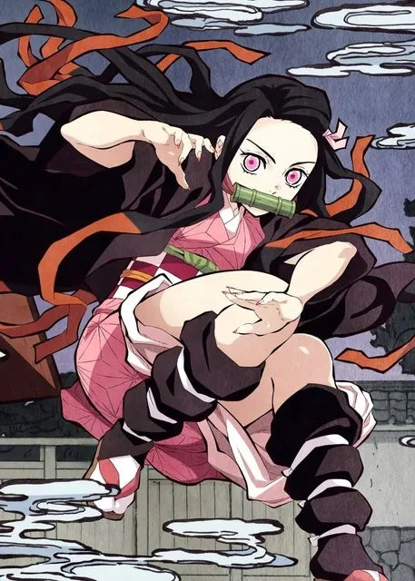 ’Anime Demon Slayer Character Posters Canvas Wall Art’ - 4 / 40x50cm No Frame - Posters