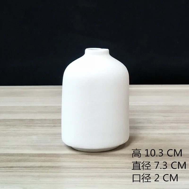 DecorBites™ Ceramic Vase: Elegant Dining & Wedding Table Decor, Nordic Living Room Home Decor