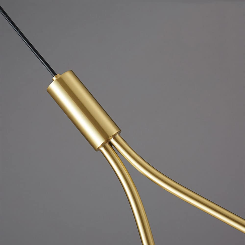 Modern Nordic Pendant Light in Black or Gold