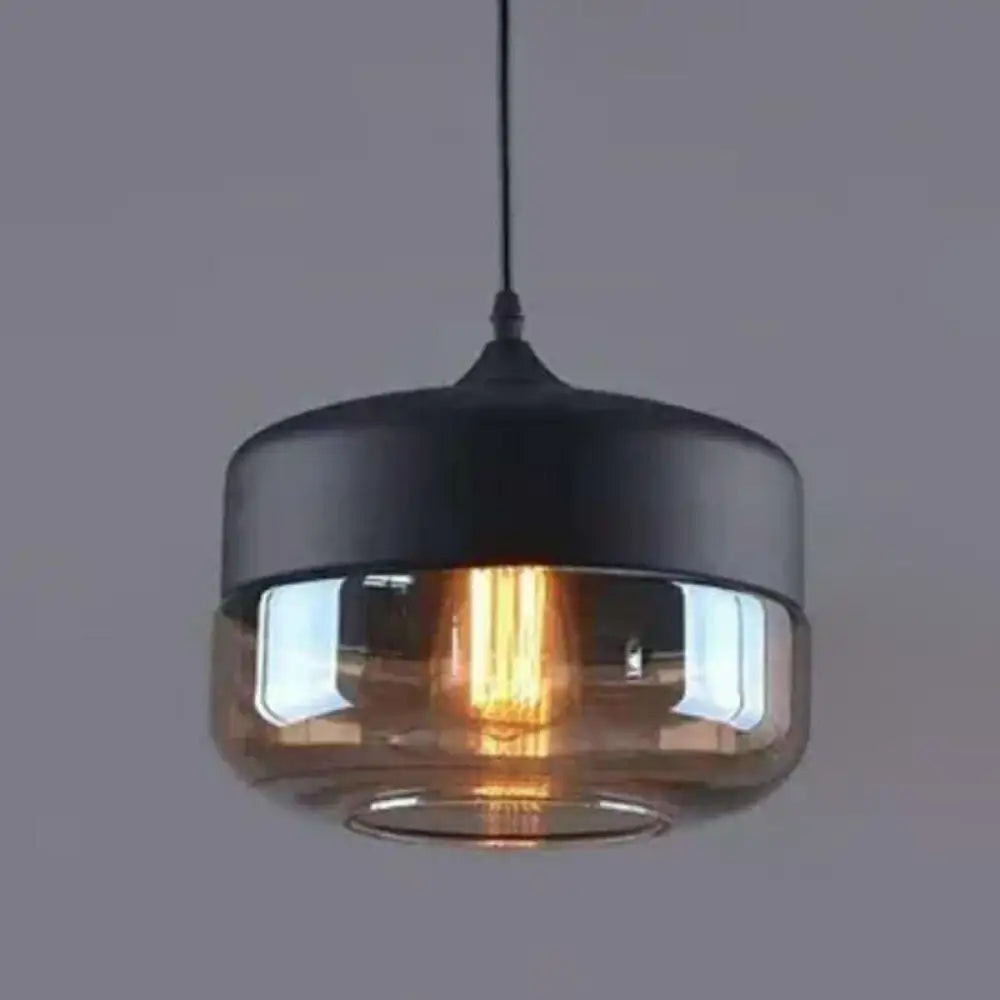 DecorBites™ Emma - Retro Industrial Style Glass Pendant Ceiling Lights for Restaurant