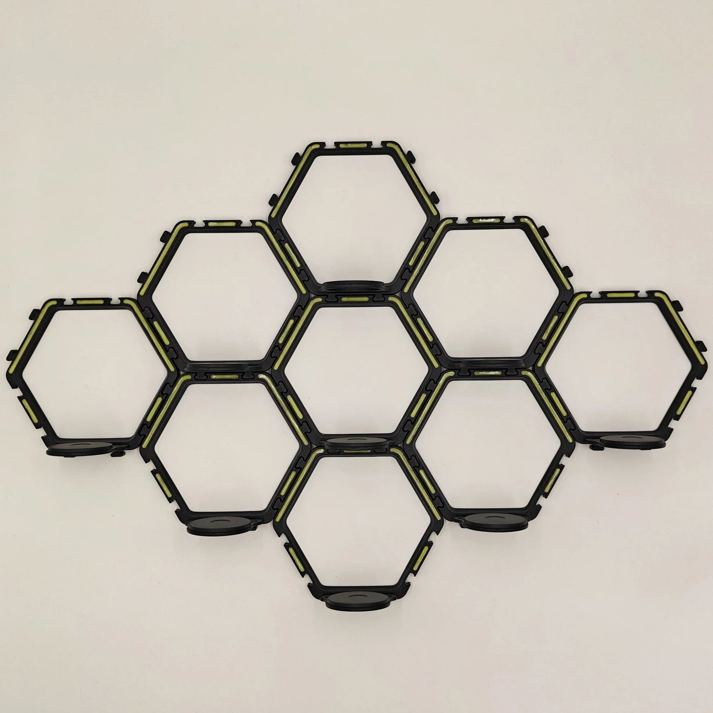 Floating Display Shelf for Collectible Toys - 9Black / CHINA