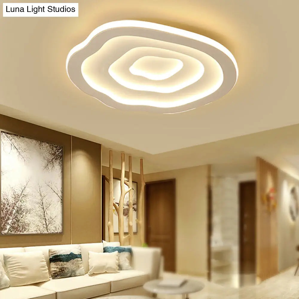 DecorBites™ Flower LED Flushmount Ceiling Light - Eye-Caring Acrylic - for Living Room
